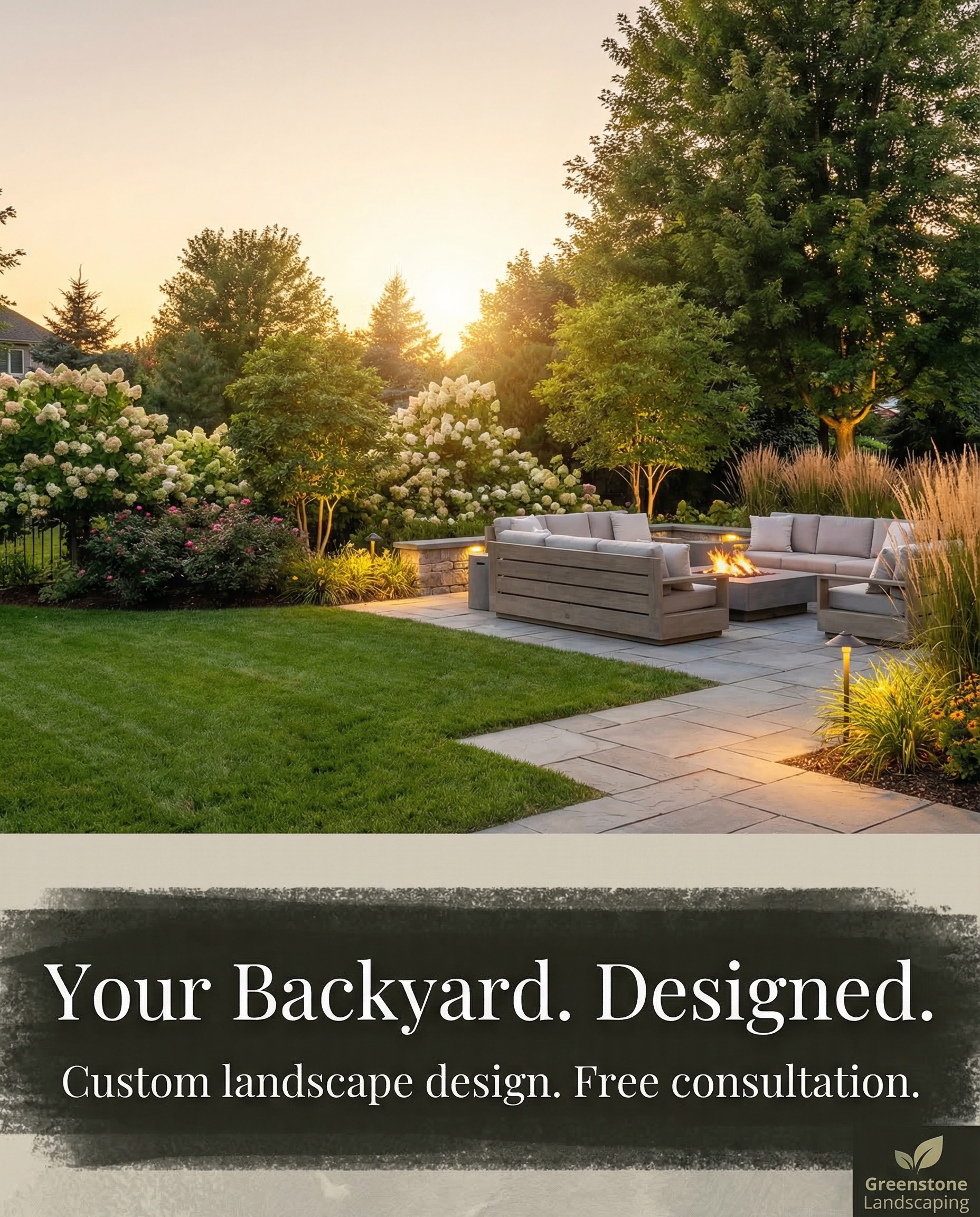 Landscape design ad