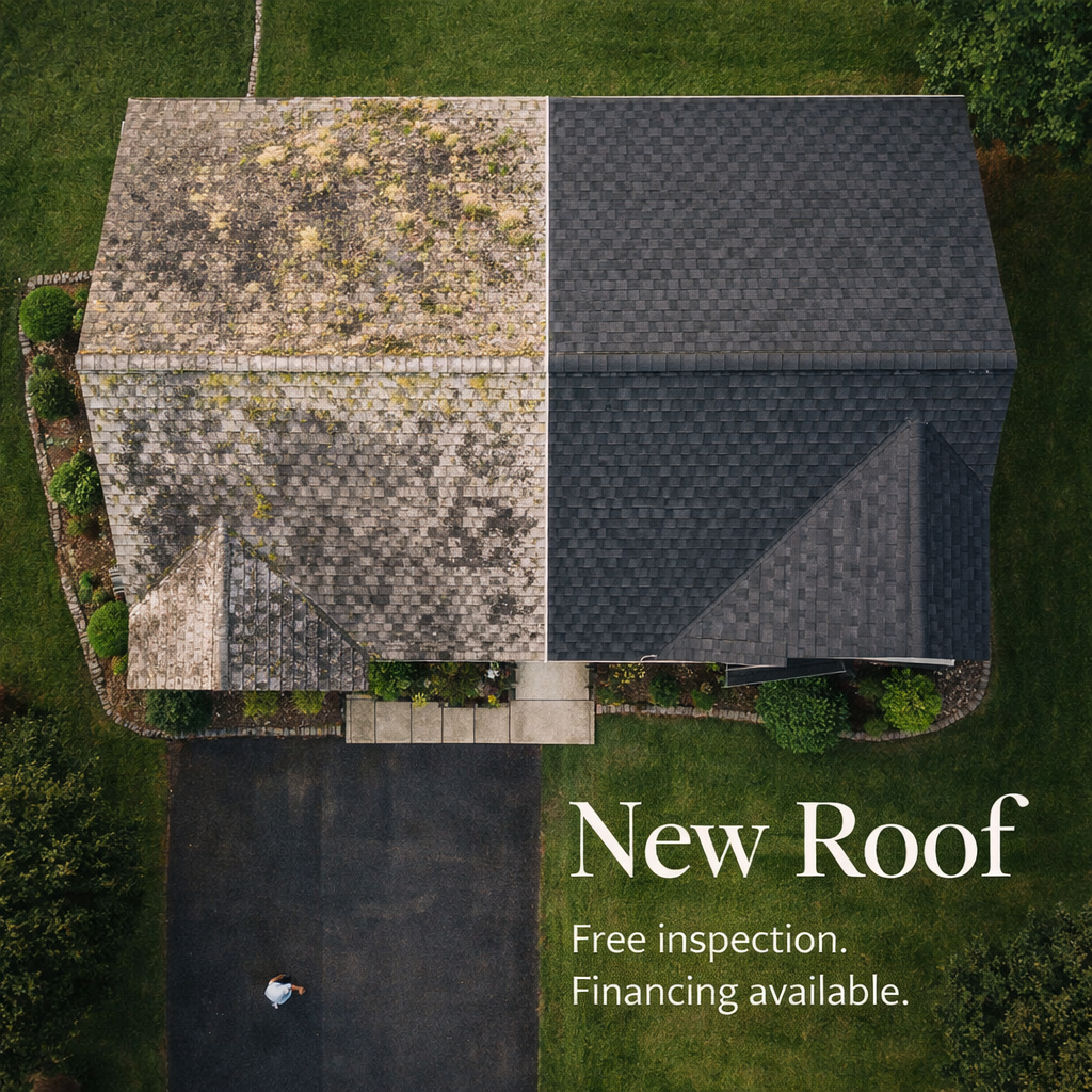 New roof ad