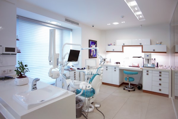Modern dental practice operatory