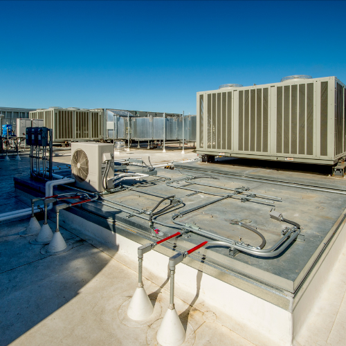 Commercial HVAC rooftop units