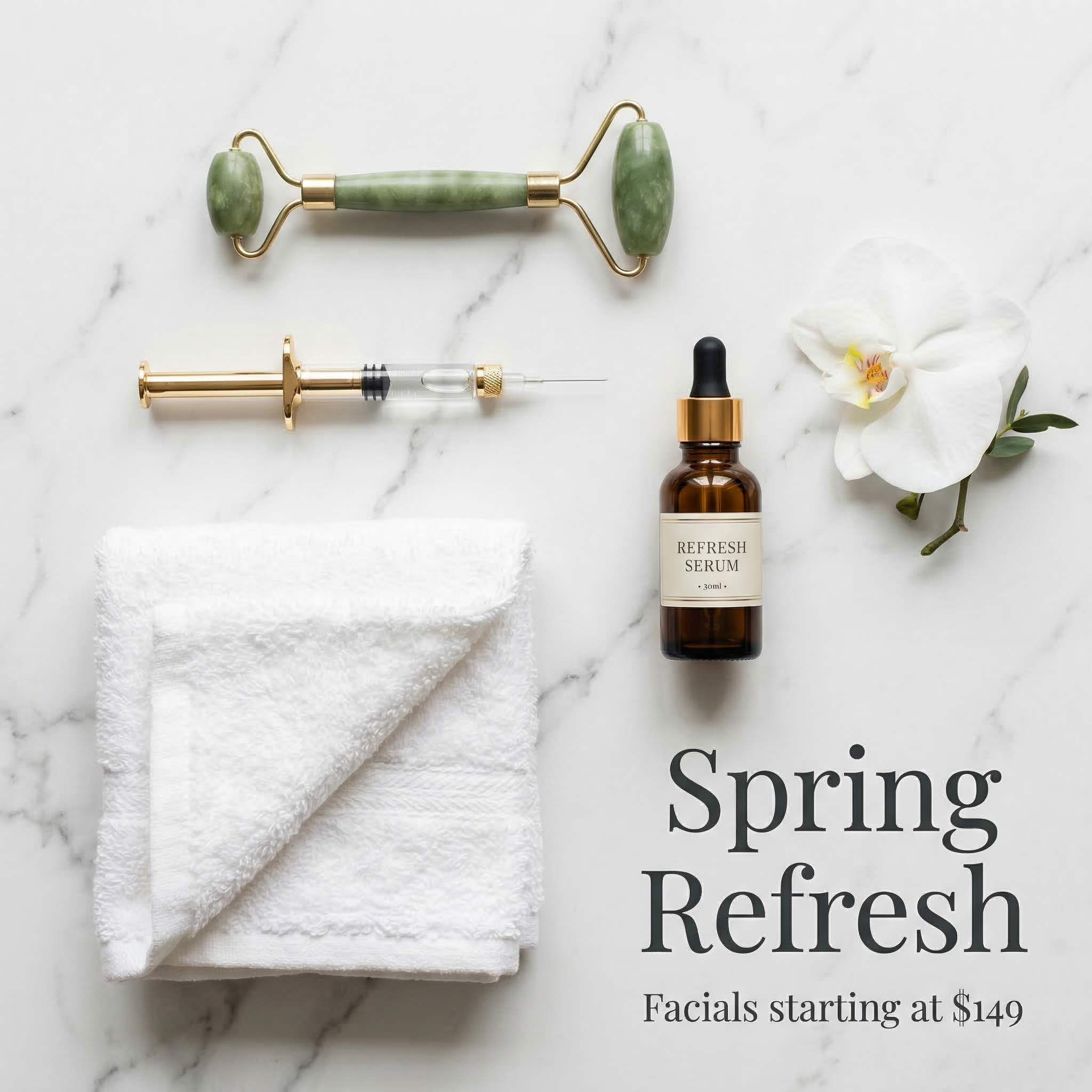Spring Refresh facials $149