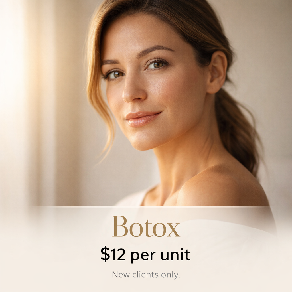 Botox $12 per unit